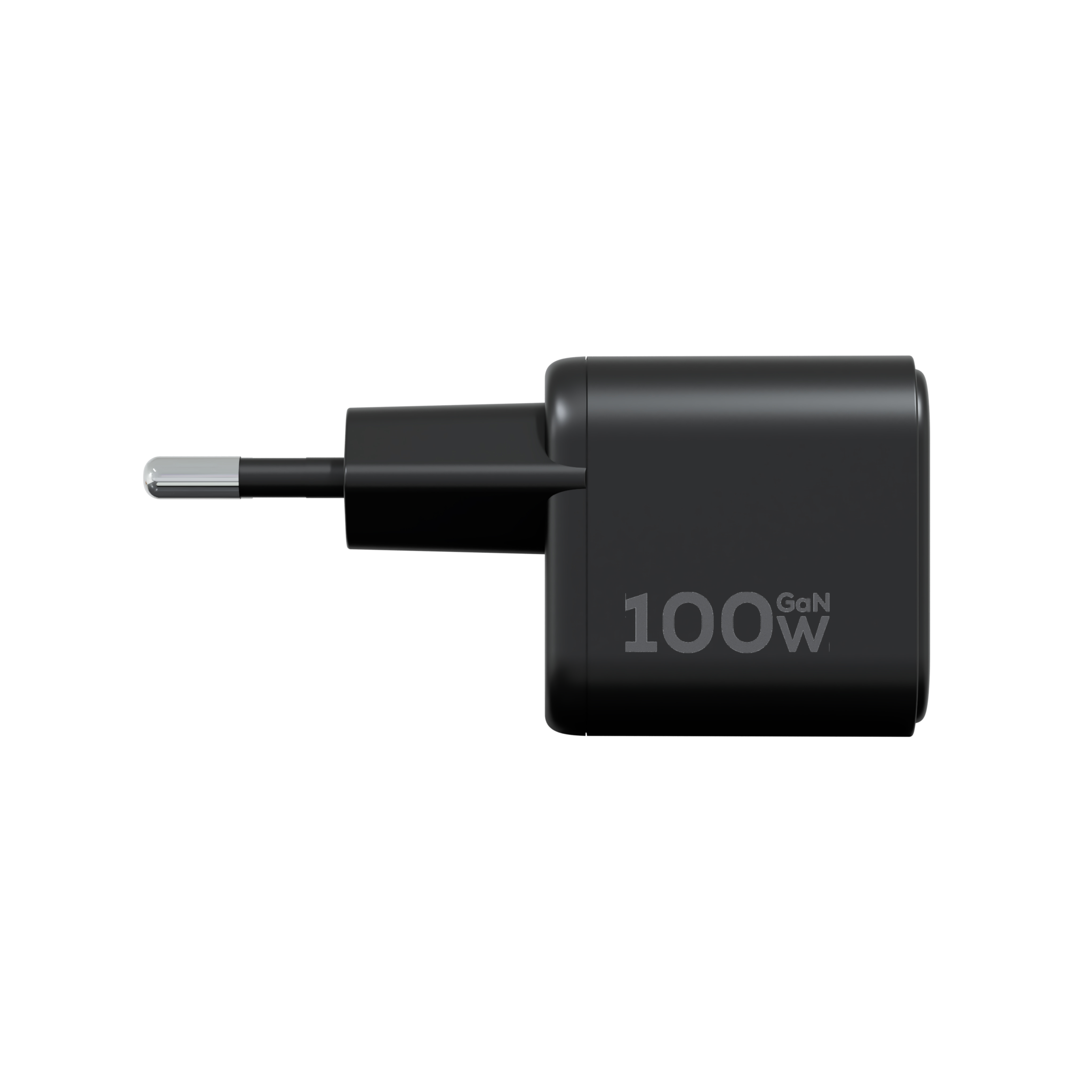 Компактное сетевое зарядное устройство Magssory Nano Boost 100W GaN Black, Чёрный — ACH007 b 3